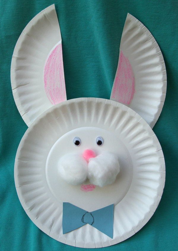 Easter Bunny Crafts
 Cute Easter Craft Ideas for Kids Hative