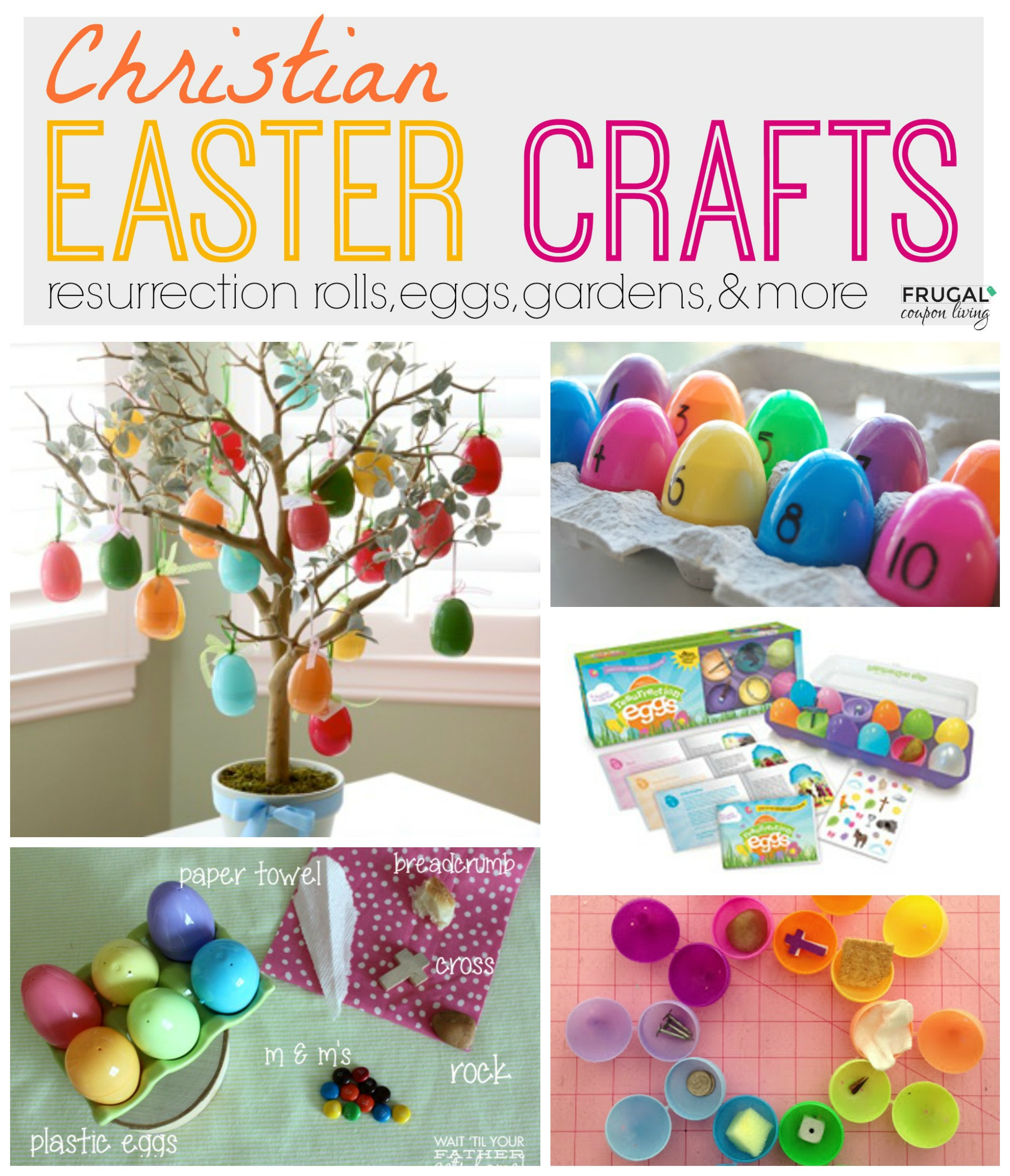 Easter Crafts For Children's Church
 Christian Easter Crafts Resurrection Eggs Gardens and Rolls
