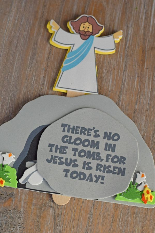 Easter Crafts For Children's Church
 Jesus and the Tomb Craft for Kids at Easter Neat for