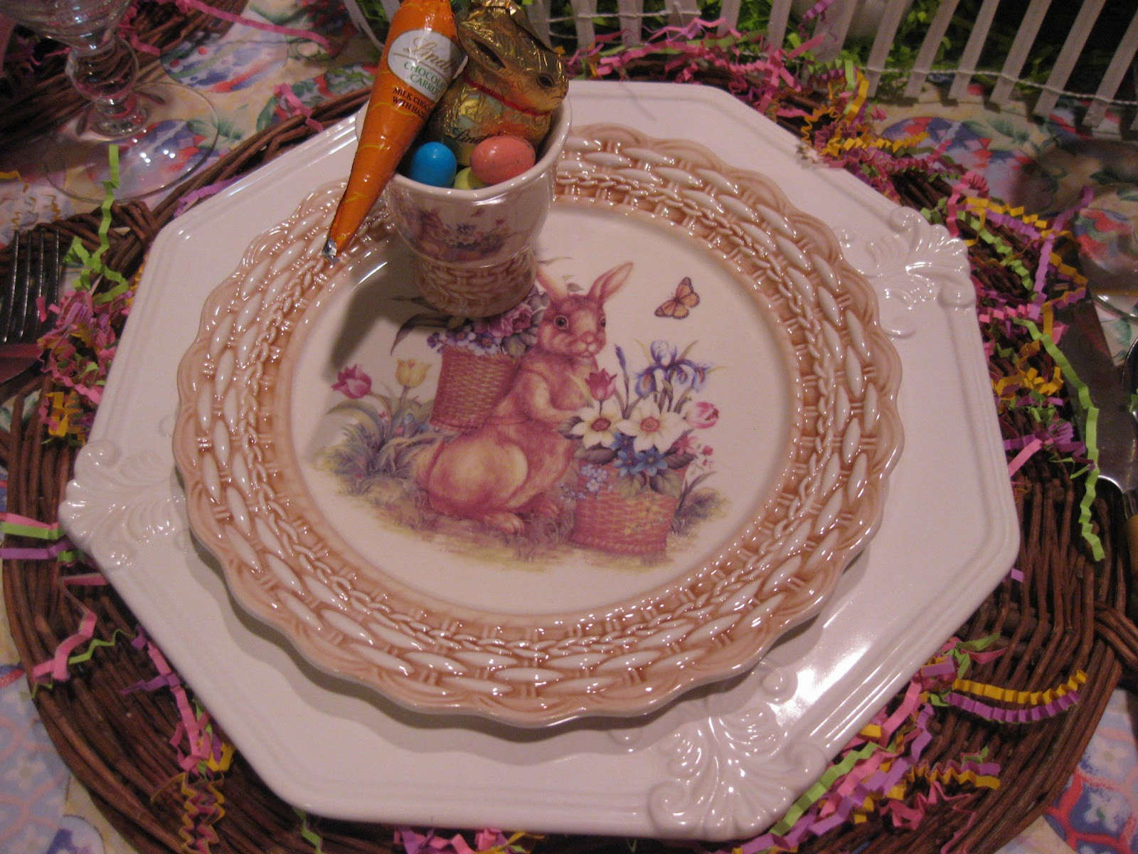 Easter Dinner Plates
 Mid Atlantic Martha Easter Bunny Brunch
