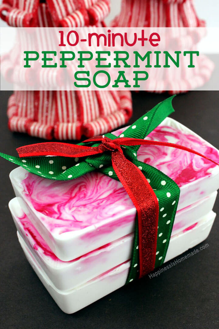 Easy Holiday Gift Ideas
 10 Minute DIY Holiday Gift Idea Peppermint Soap