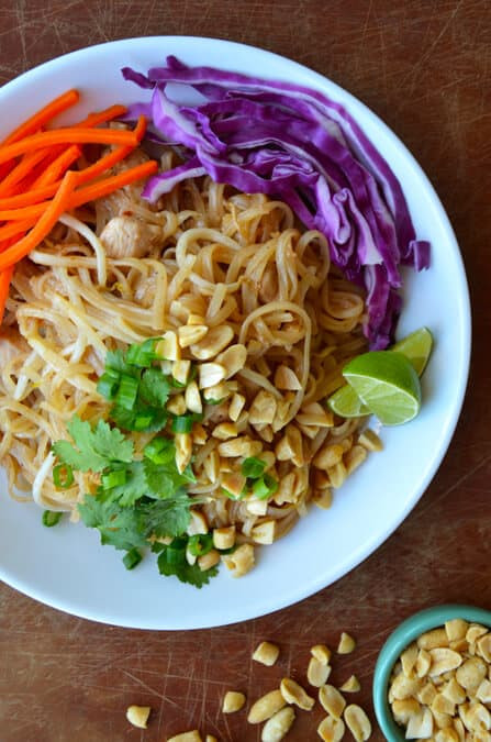 Easy Pad Thai
 Easy Pad Thai with Chicken Recipe
