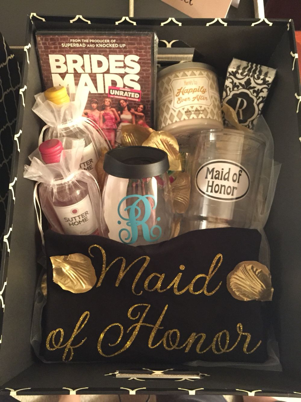 Engagement Party Gift Ideas From Maid Of Honor
 Will you be my Maid of Honor box someday