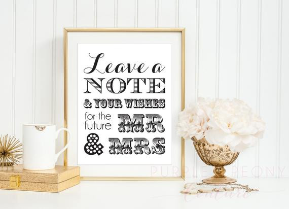 Engagement Party Sign In Book Ideas
 Engagement Party Decor Sign Guest Book Decor Leave a Note
