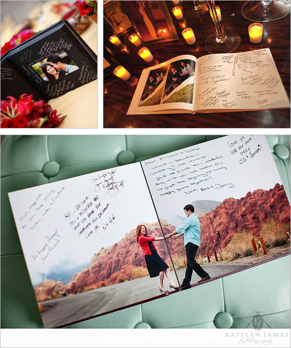 Engagement Party Sign In Book Ideas
 Turn engagement photos into a book and have guest sign