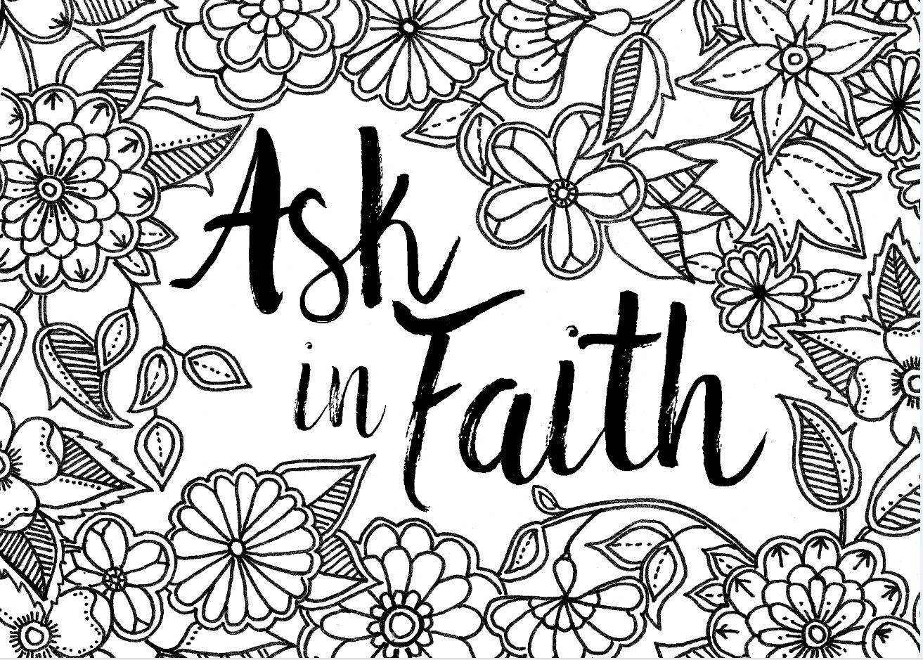 25 Best Faith Coloring Pages for Kids - Home, Family, Style and Art Ideas