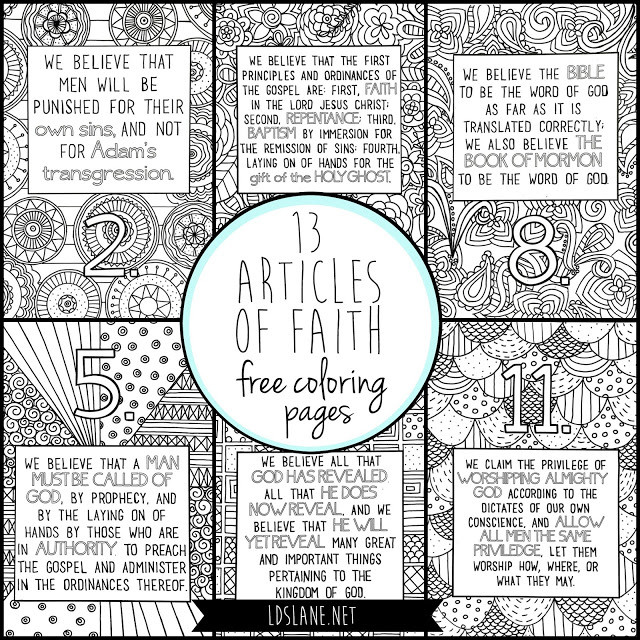 Faith Coloring Pages For Kids
 5 Free Sacrament Meeting Activities For Kids That Will