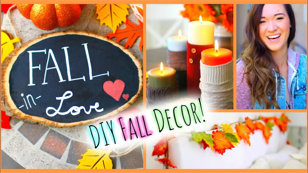 Fall DIY Room Decor
 DIY Fall Room Decor ♡ Easy Ways to Decorate Your Room for