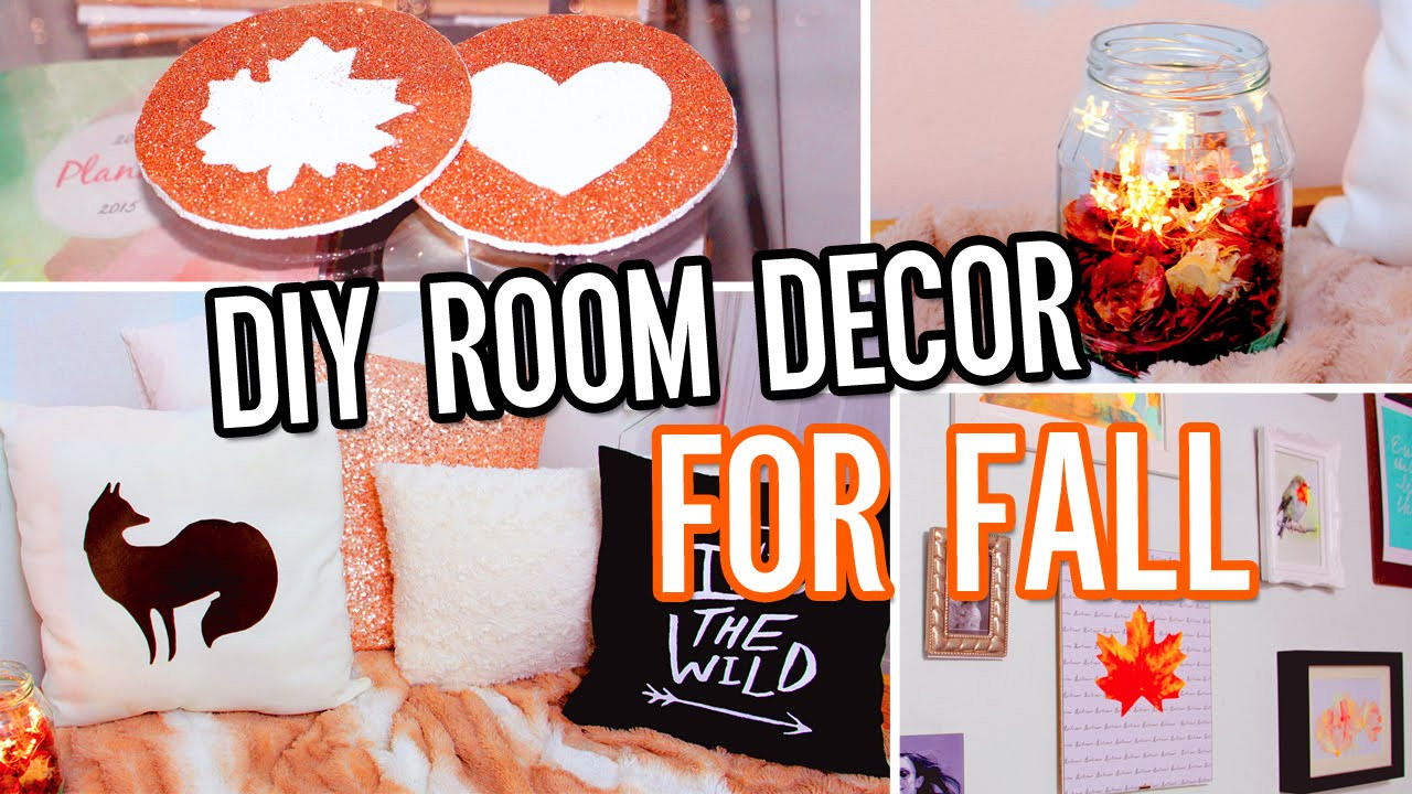 Fall DIY Room Decor
 DIY Room Decor For Fall Make Your Room Cozy No Sew