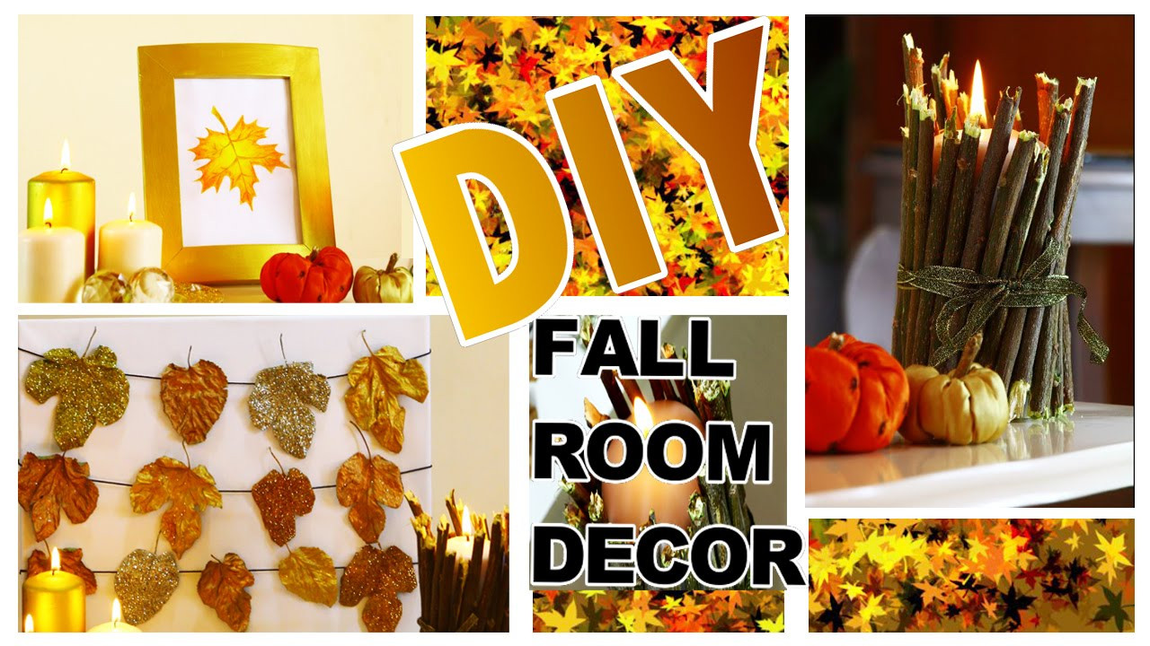 Fall DIY Room Decor
 DIY Autumn Fall Room Decor 3 Easy DIY Fall Home
