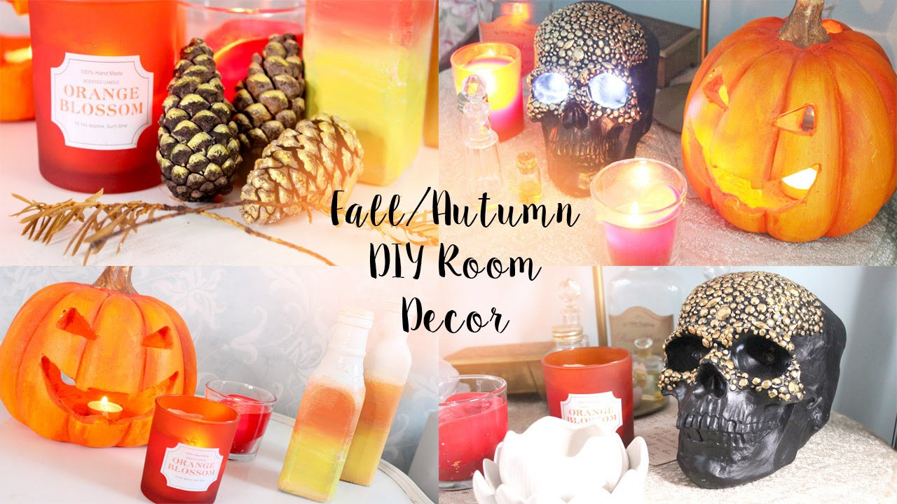 Fall DIY Room Decor
 DIY Tumblr & Pinterest Room Decor For Autumn Fall