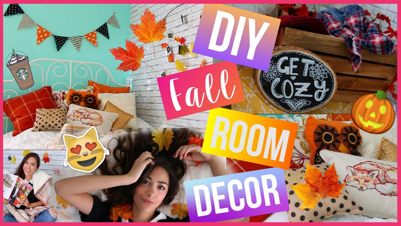 Fall DIY Room Decor
 Easy & Cute DIY Fall Room Decor ♡ Make Your Room Cozy for