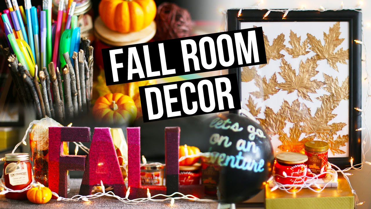 Fall DIY Room Decor
 DIY Fall Room Decor Organization & Decorating Ideas