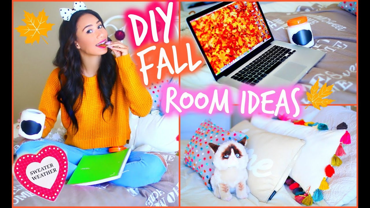 Fall DIY Room Decor
 Make your Room Cozy for Fall DIY Room Decorations For