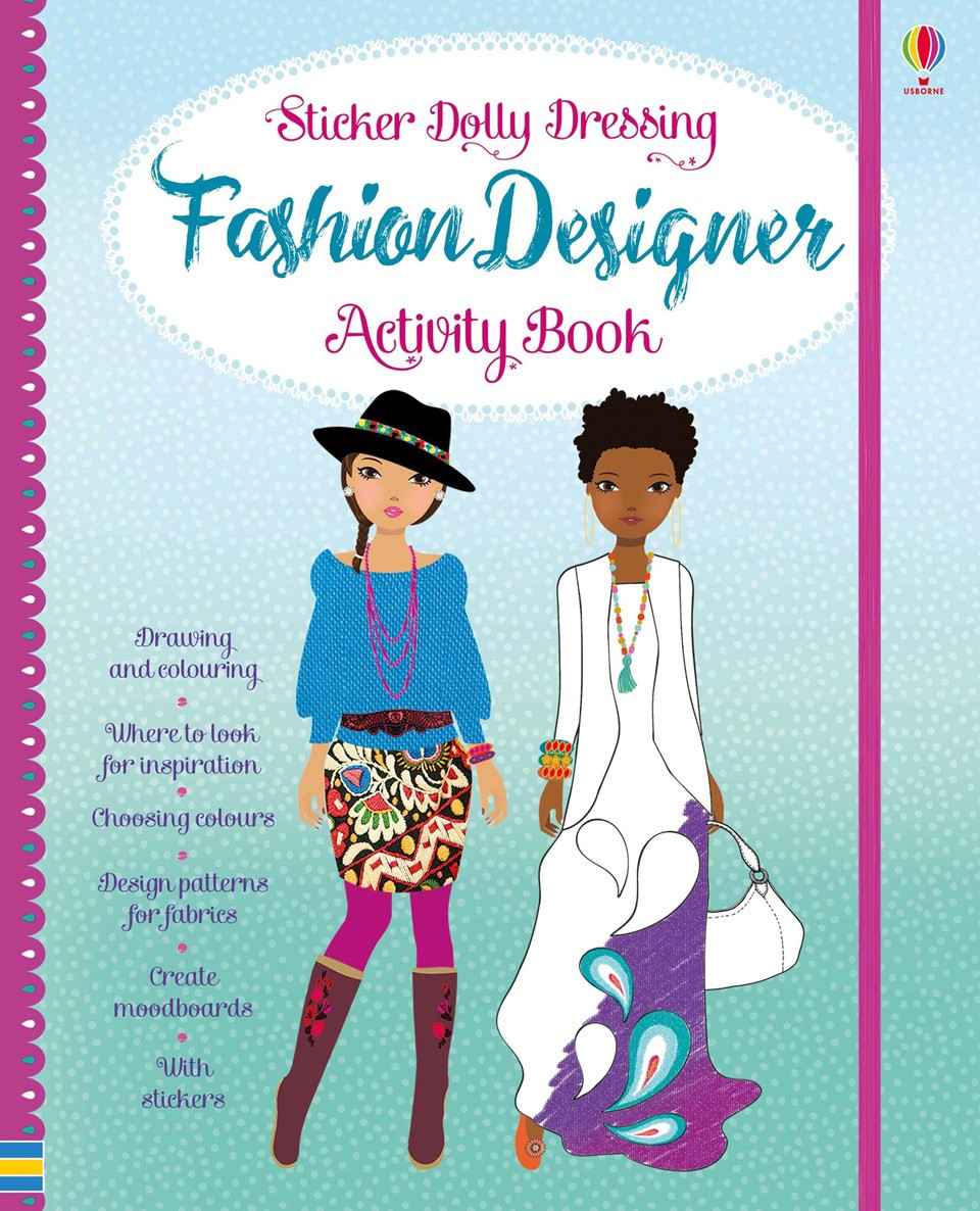 Fashion Design Books For Kids
 “Fashion designer activity book” at Usborne Children’s Books