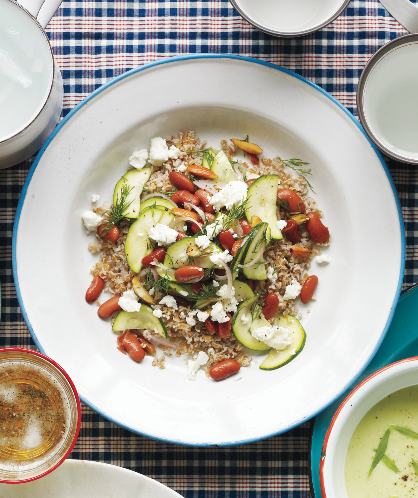 Fast Food Dinner Ideas
 Zucchini and Bean Salad With Bulgur