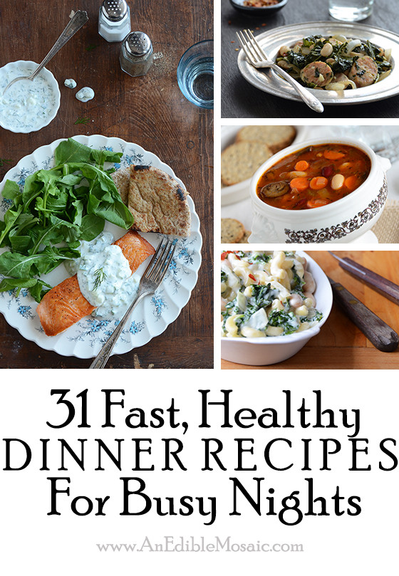 Fast Food Dinner Ideas
 31 Fast Healthy Dinner Recipes for Busy Nights And Food