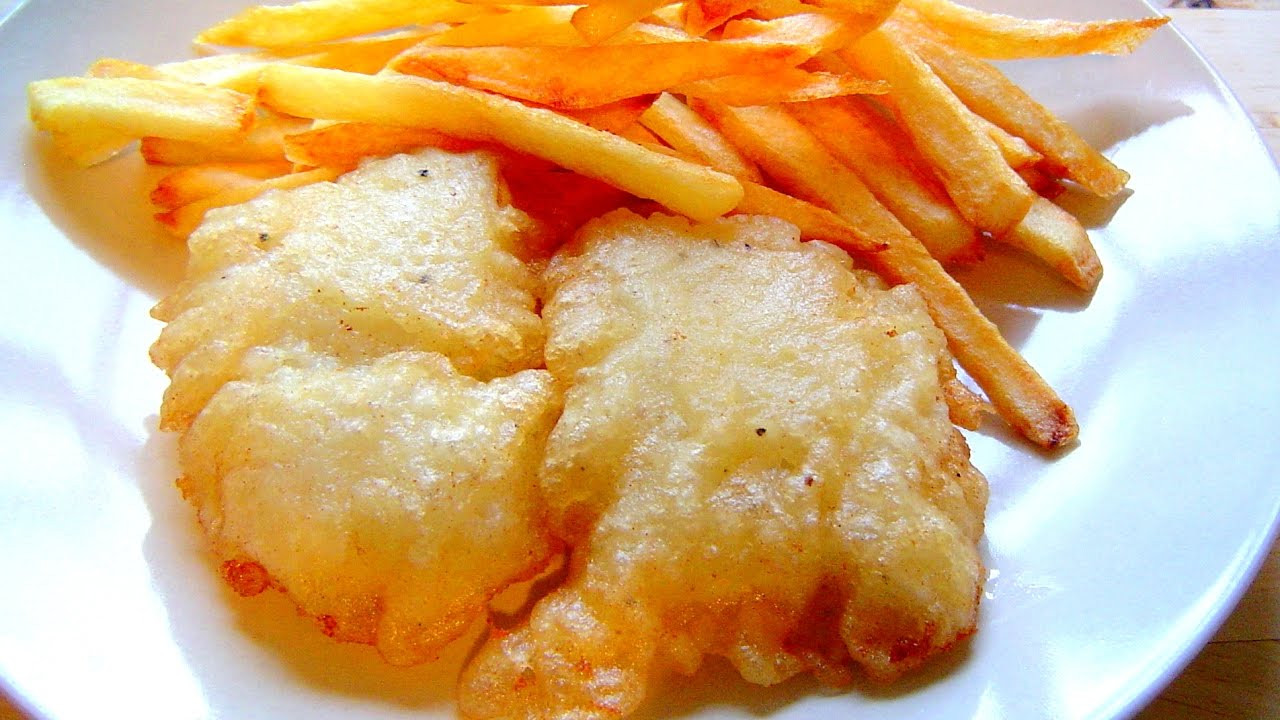 Fish Batter Recipes
 FISH & CHIPS crispy batter with Fizzy water How to make