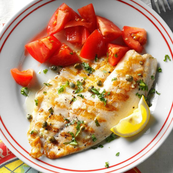 Fish Recipes For Two
 Grilled Tilapia Piccata Recipe