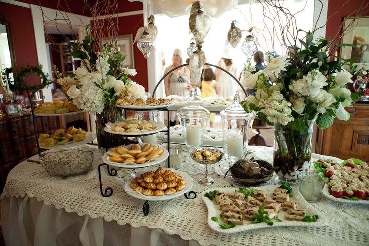 Food Ideas For Tea Party Bridal Shower
 tea party bridal shower
