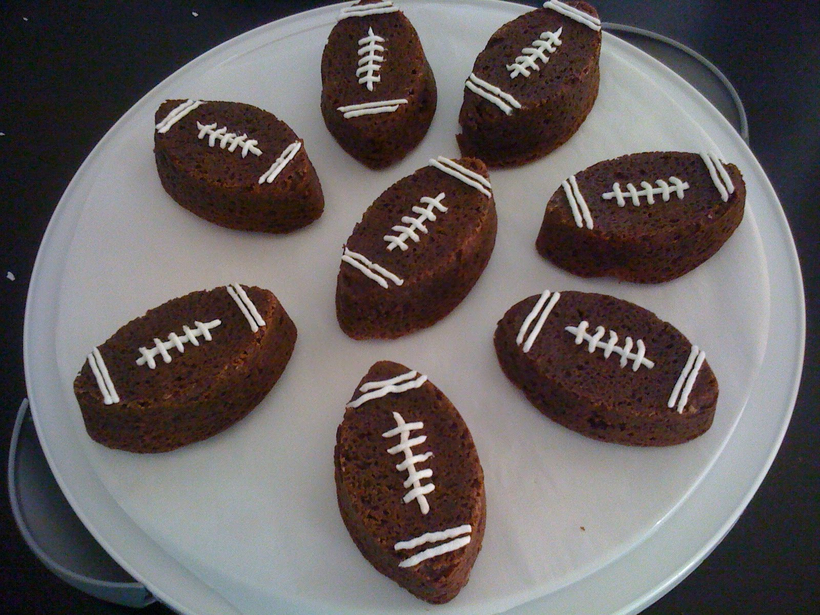 Football Desserts Recipes
 Dessert Is a Food Group Mini Football Brownies
