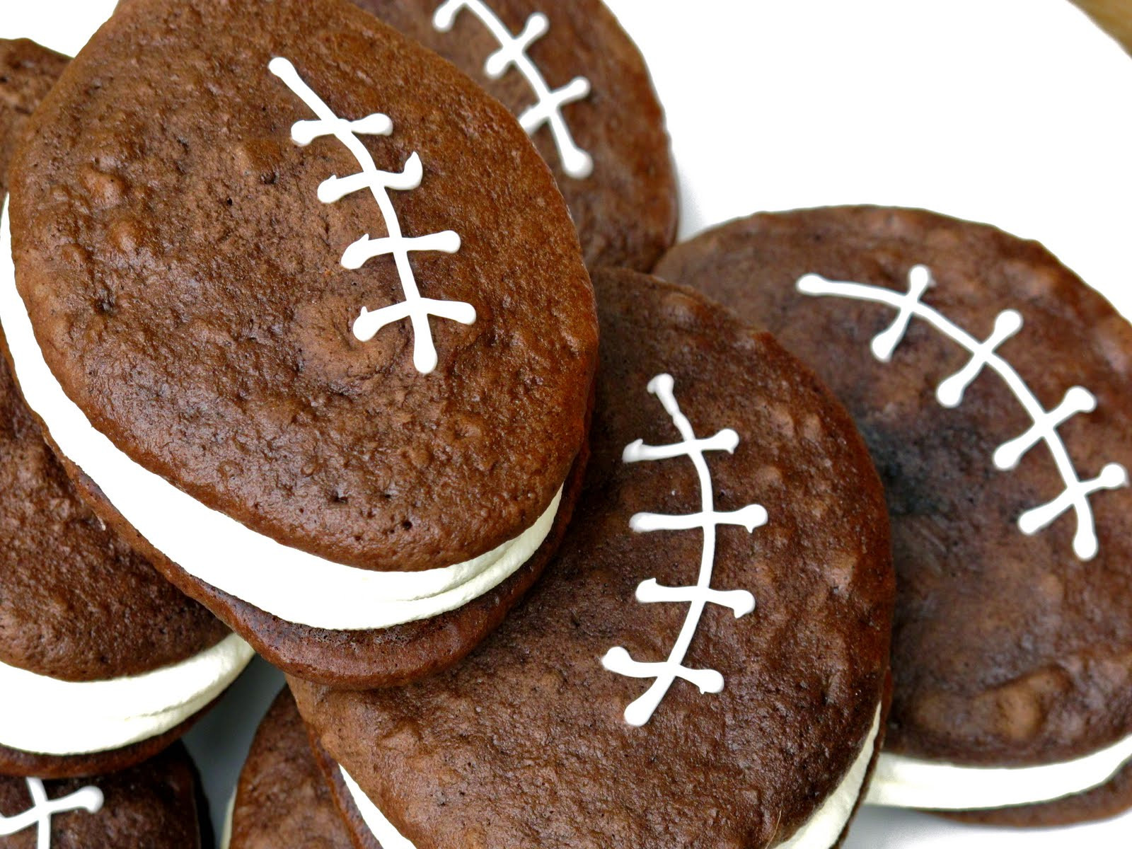 Football Desserts Recipes
 Jenny Steffens Hobick Football Whoopie Pies