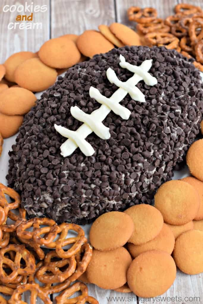 Football Desserts Recipes
 Cookies and Cream Cheese Ball Shugary Sweets