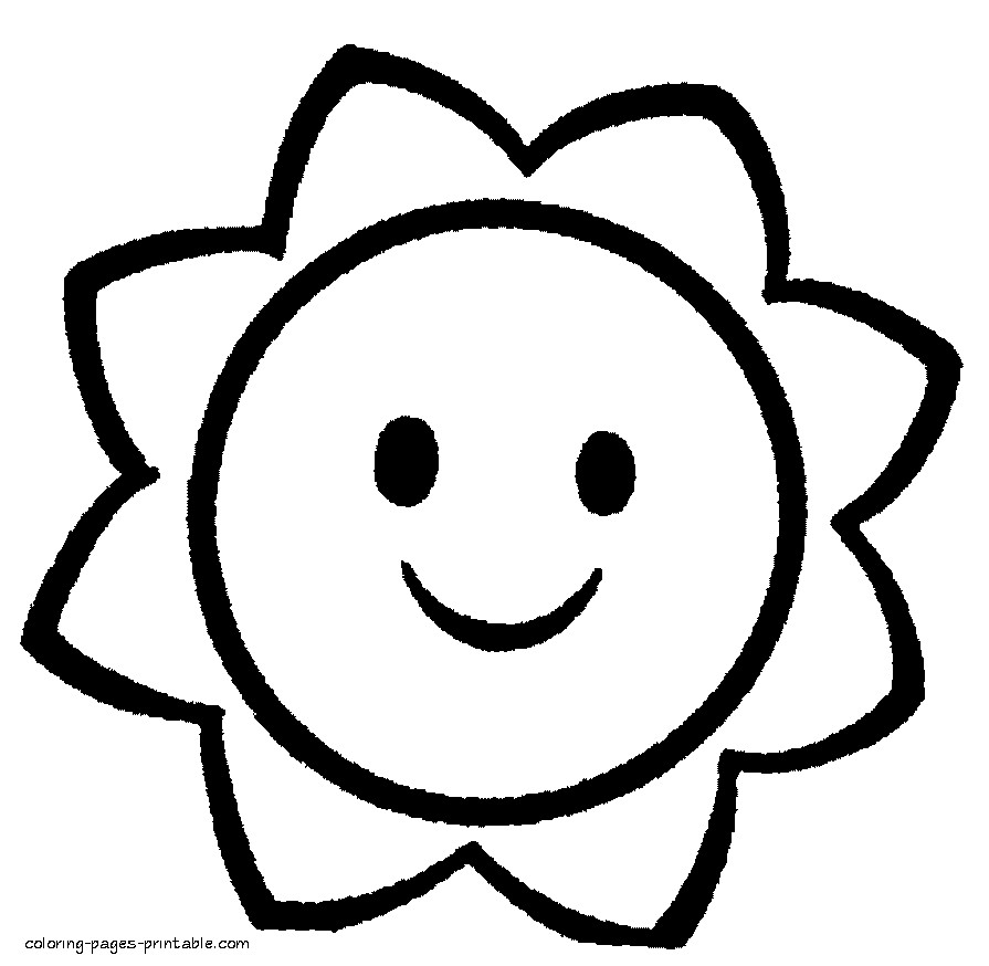 Free Easy Coloring Pages For Kids
 Kindergarten Coloring Pages Easy Coloring Home