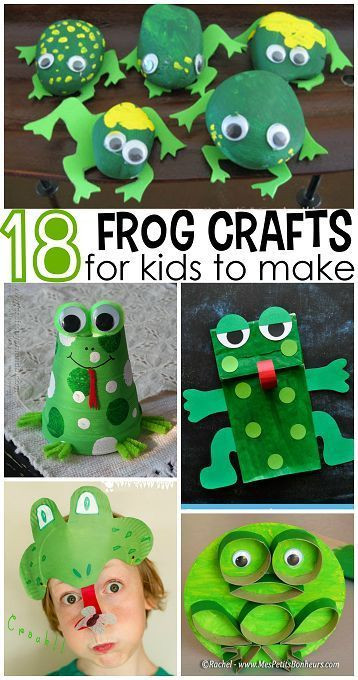 Frog Art Projects For Preschoolers
 Cute Frog Crafts for Kids to Create Fun for summer time