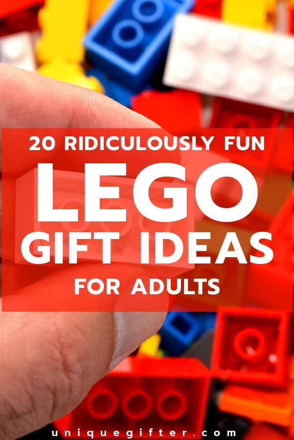 Fun Adult Gift
 20 Ridiculously Fun Lego Gifts for Adults bday
