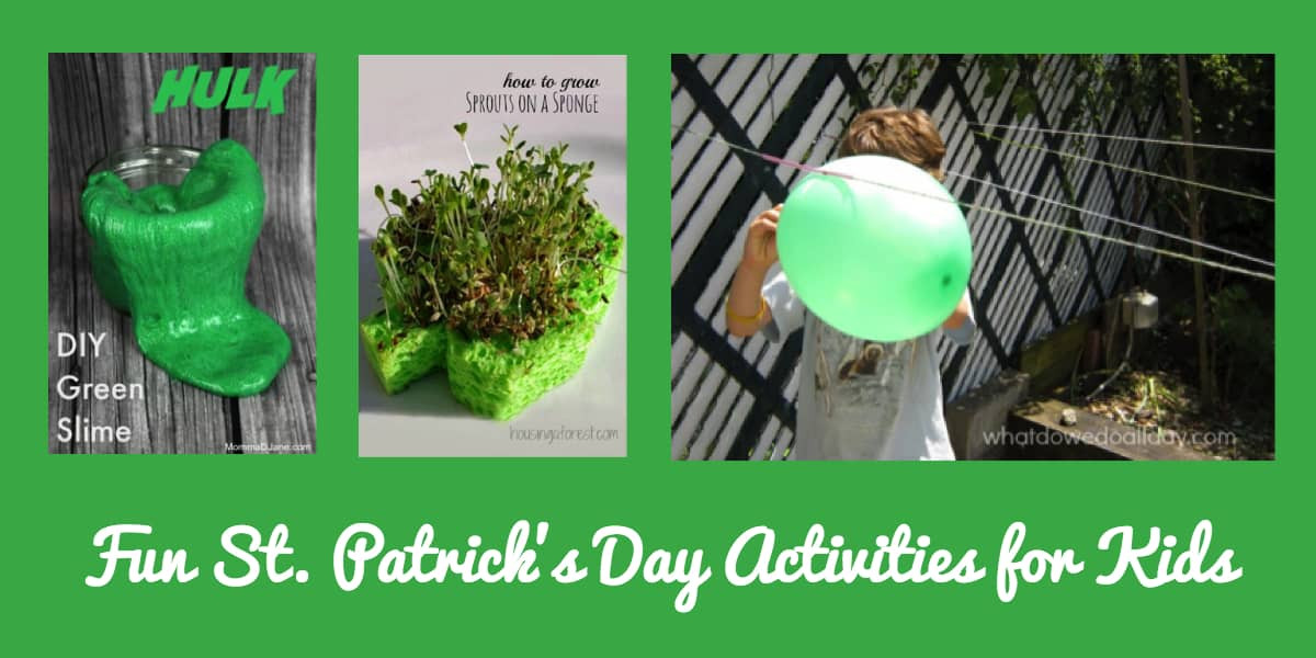 Fun St Patrick's Day Activities Fun St Patrick s Day Activities for Kids SimplyCircle