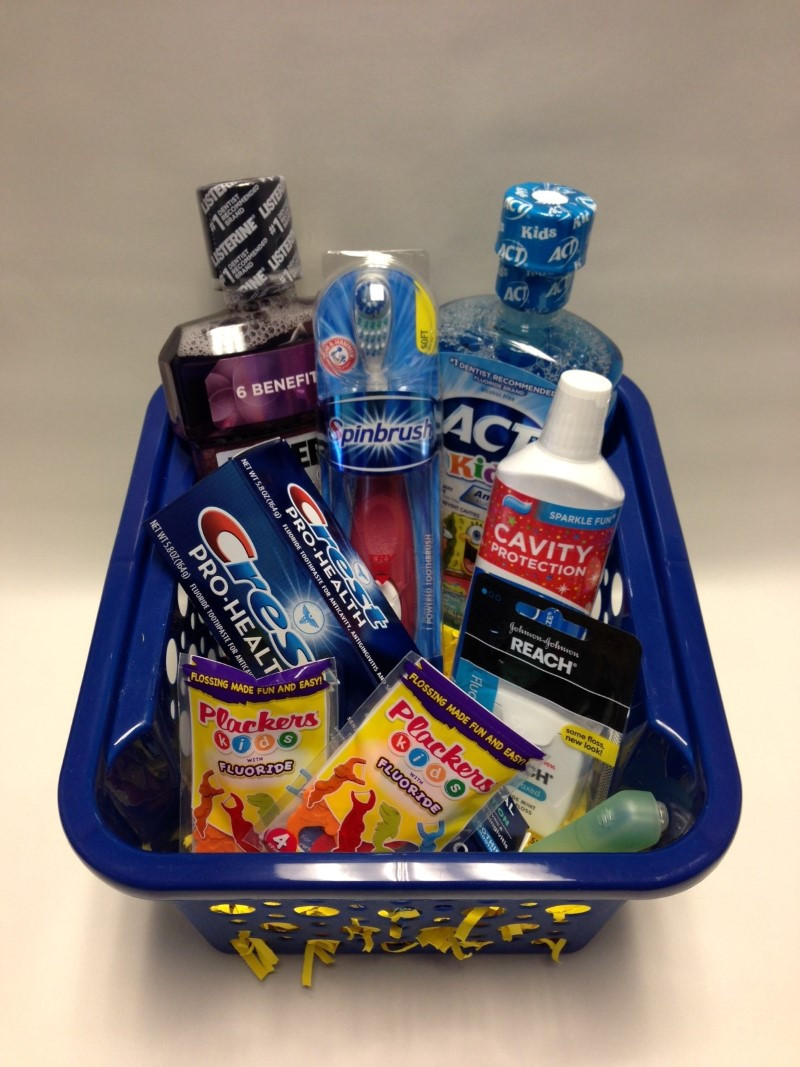 Gift Basket Ideas For Dental Office
 Free Oral Hygiene Gift Basket