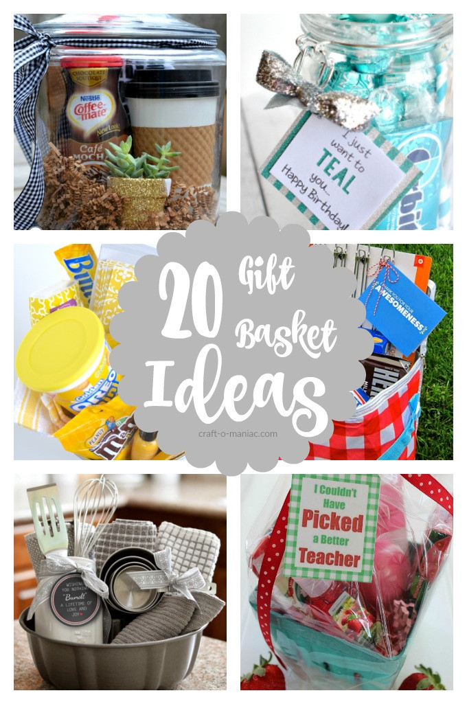 Gift Basket Items Ideas
 20 Gift Basket Ideas Craft O Maniac