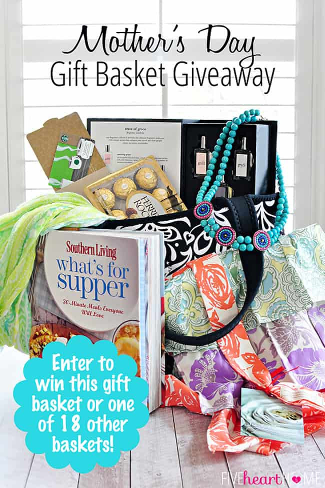 Gift Baskets For Mother's Day
 Mother’s Day Gift Basket Giveaway