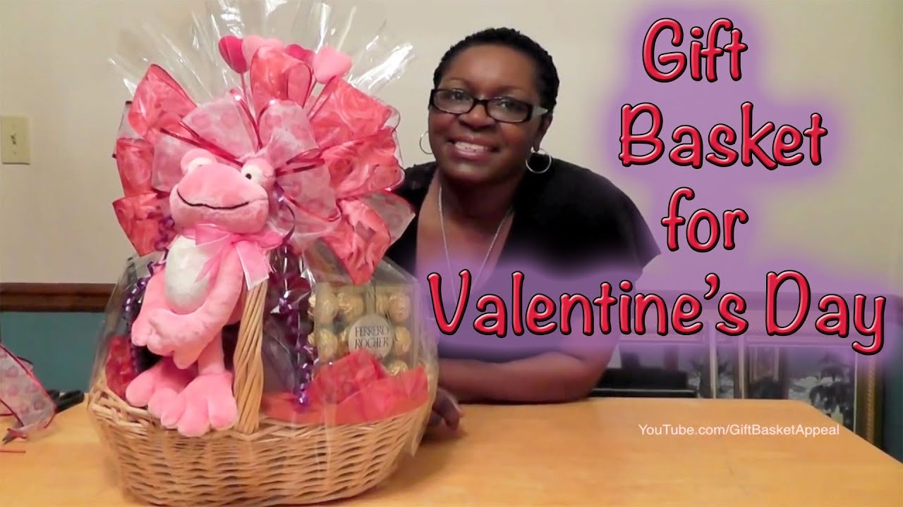 Gift Baskets For Mother's Day
 DIY Valentine s Day Gift Basket Dollar Tree