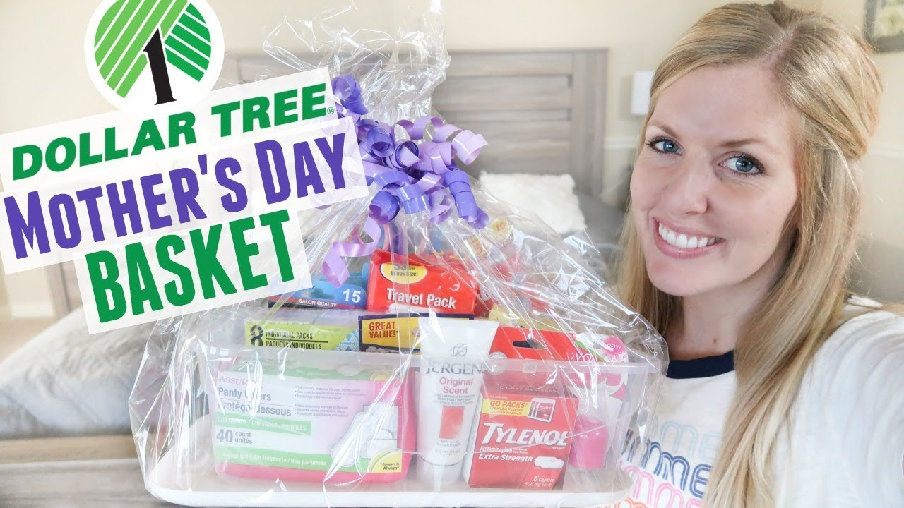 Gift Baskets For Mother's Day
 Dollar Tree Mother s Day Gift Basket UNDER $20 What to