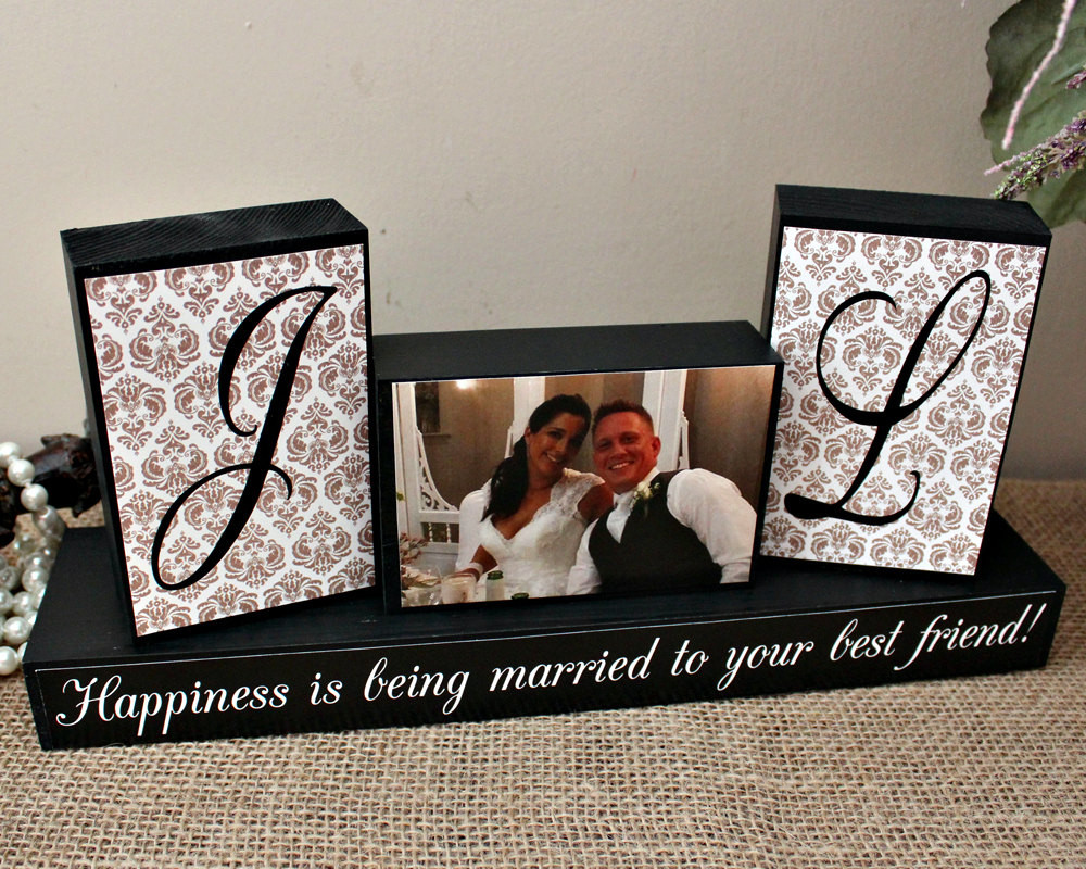 Gift Ideas For A Married Couple
 Personalized Unique Wedding Gift for Couples by TimelessNotion