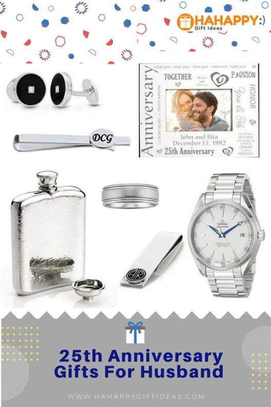 Gift Ideas For Husband On Anniversary
 25th Silver Wedding Anniversary Gifts For Husband