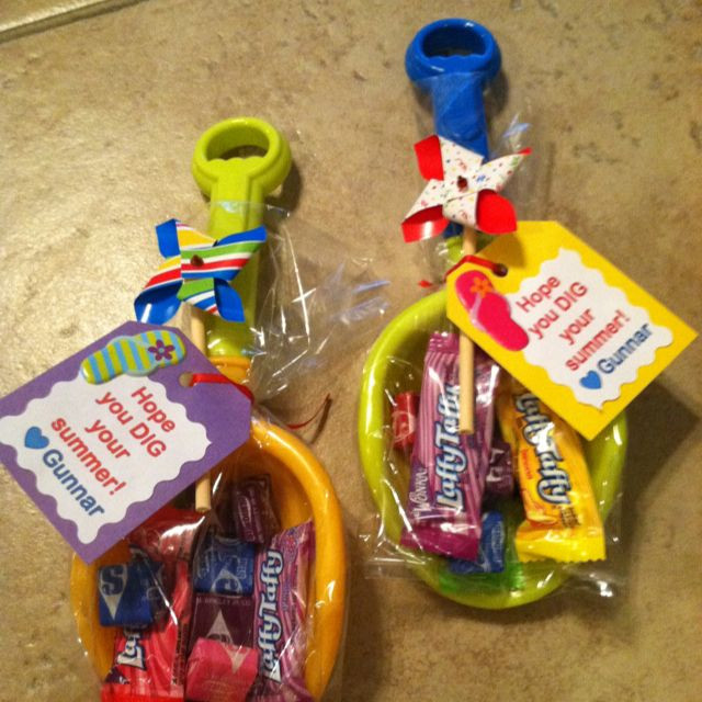 Gift Ideas For Kindergarten Students
 End of the year t I made for Gunnar s classmates