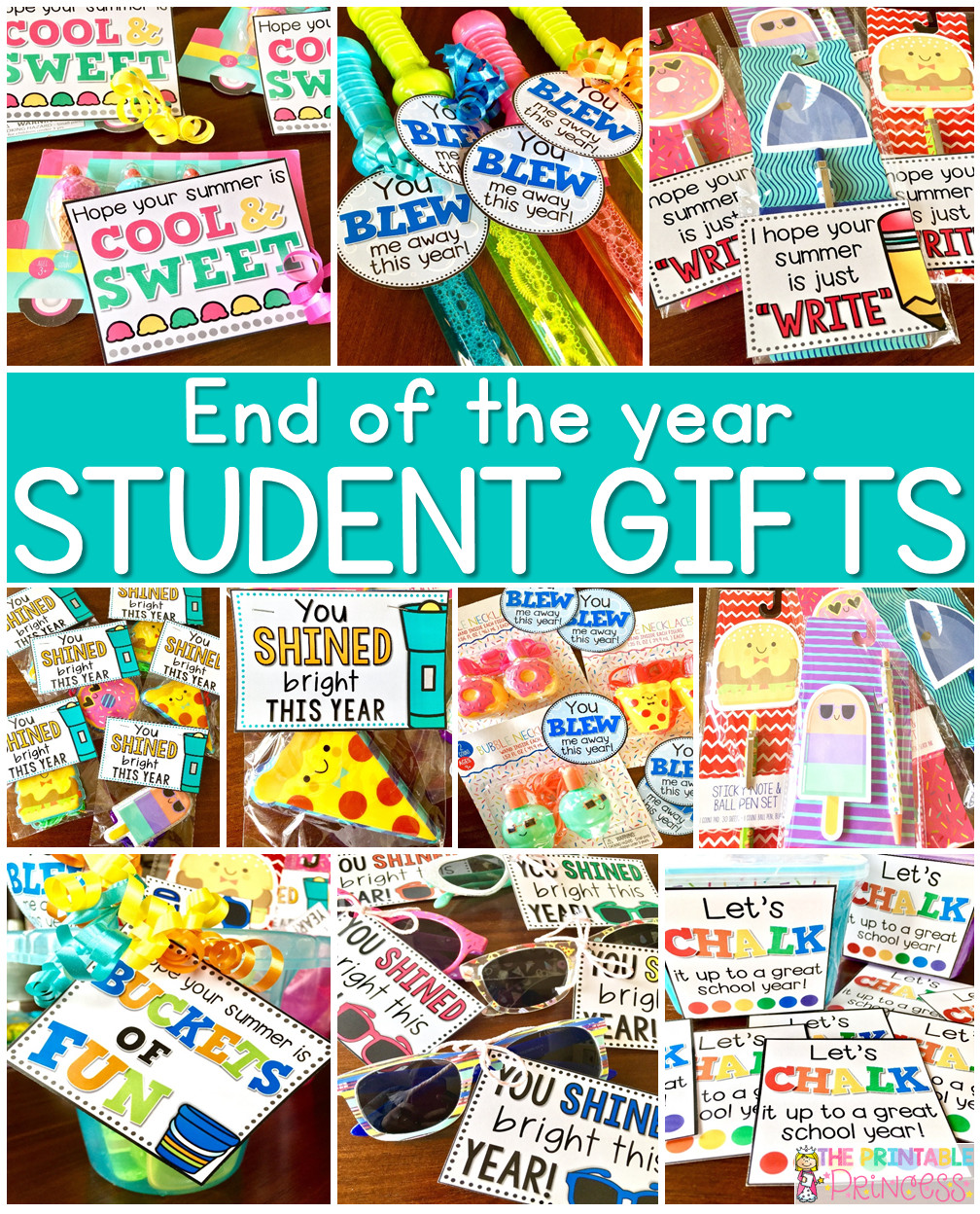 Gift Ideas For Kindergarten Students
 Easy End of the Year Gifts for Students
