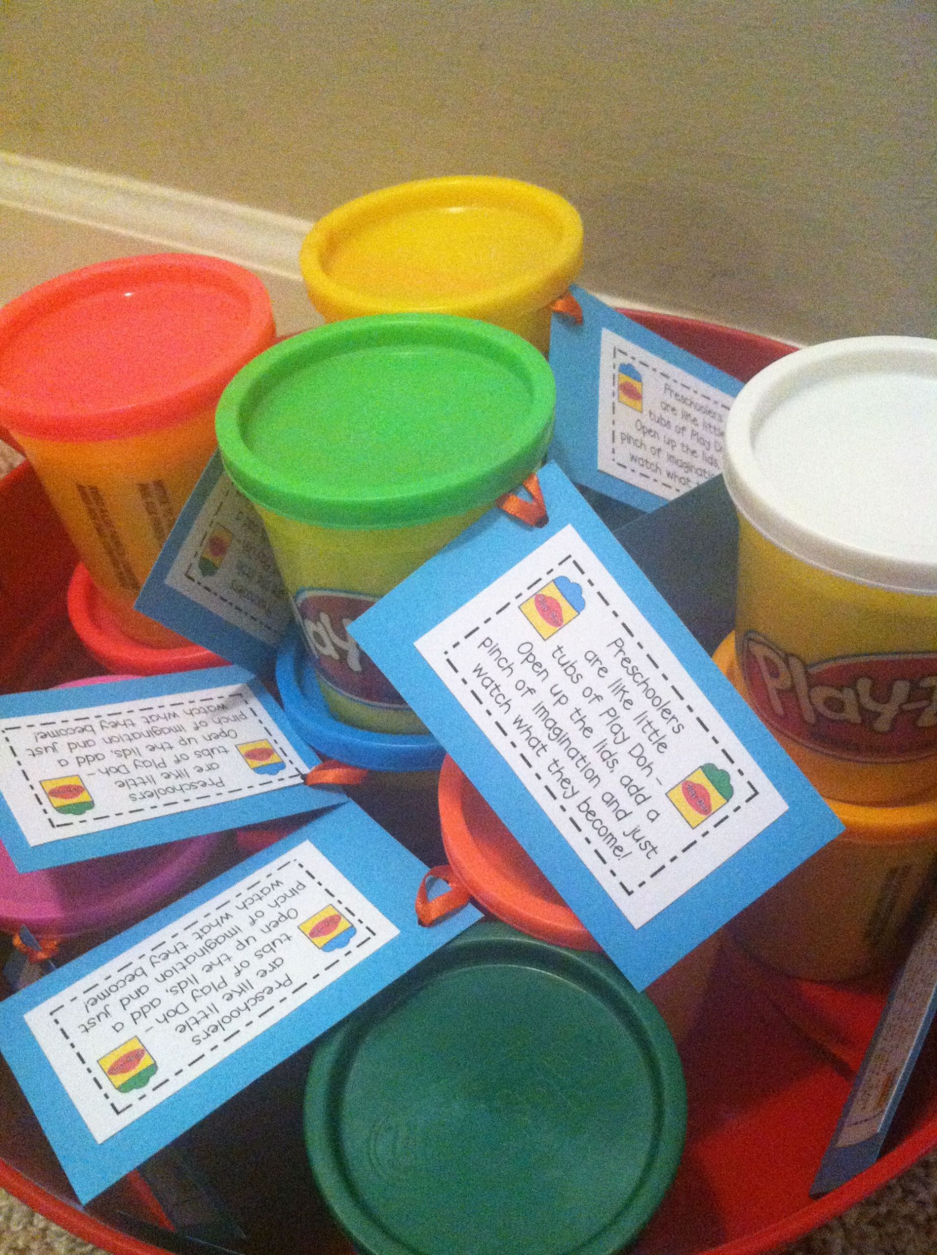Gift Ideas For Kindergarten Students
 Open House Gift Idea Cute back to school preschool t