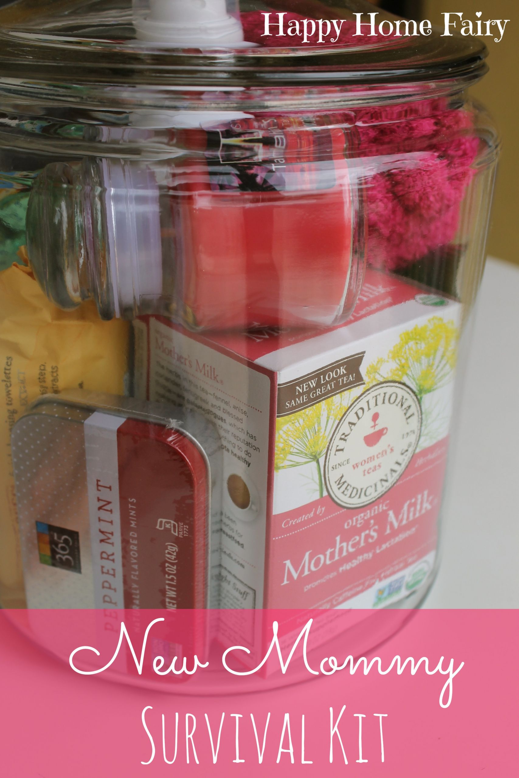 Gift Ideas For New Mother
 New Mommy Survival Kit Happy Home Fairy