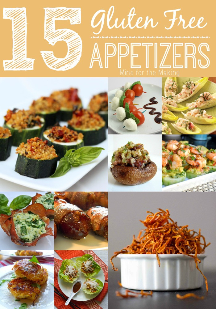 Gluten Free Appetizers
 Food a licious Friday 15 Gluten Free Appetizers Mine