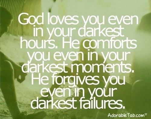 Gods Quote On Love
 God Is With You Quotes QuotesGram