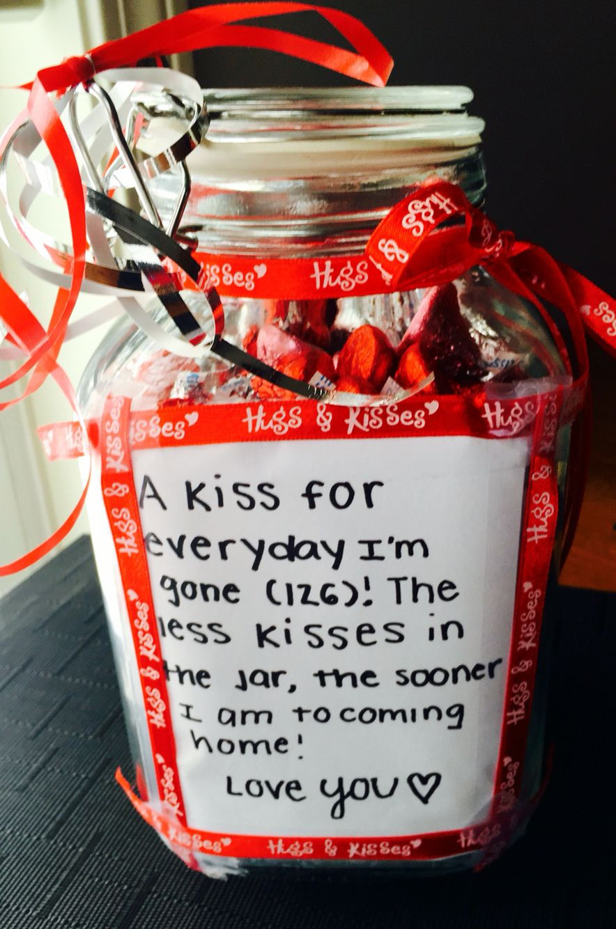 Going Away Gift Ideas For Girlfriend
 Going away t DIY Hershey kisses Study abroad