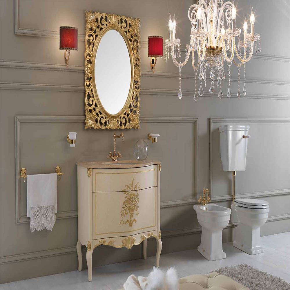 Gold Bathroom Vanity
 Eviva Monaco 36" Gold Bathroom Vanity Set – Bathroom