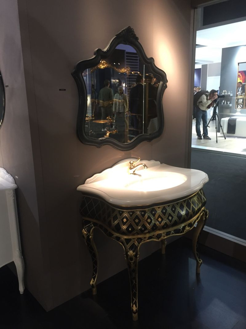 Gold Bathroom Vanity
 Luxury Bathroom Designs That Revive Forgotten Styles