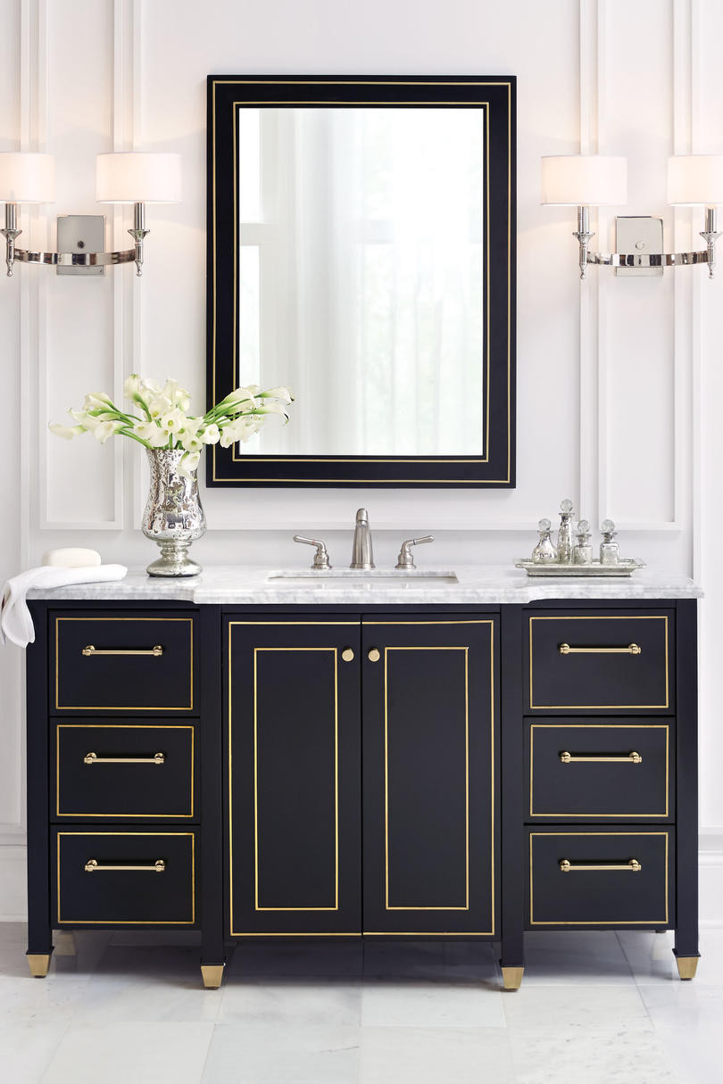 Gold Bathroom Vanity
 Bath Vanities from Home Decorators Collection Southern
