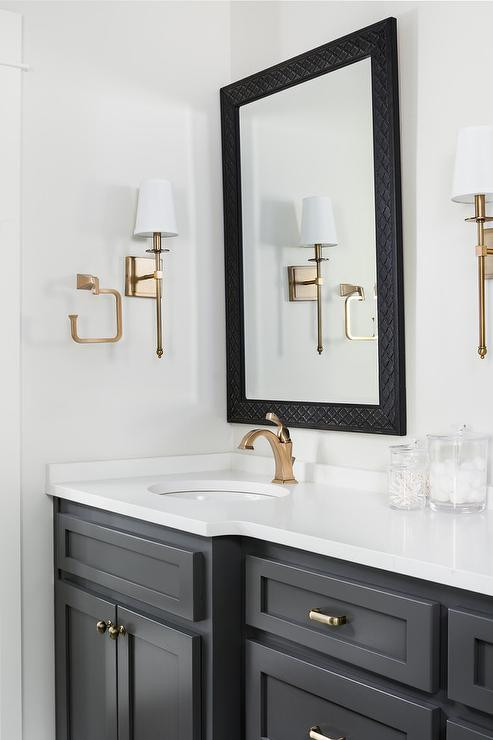 Gold Bathroom Vanity
 Black And Gold Bathroom Vanity Design Ideas