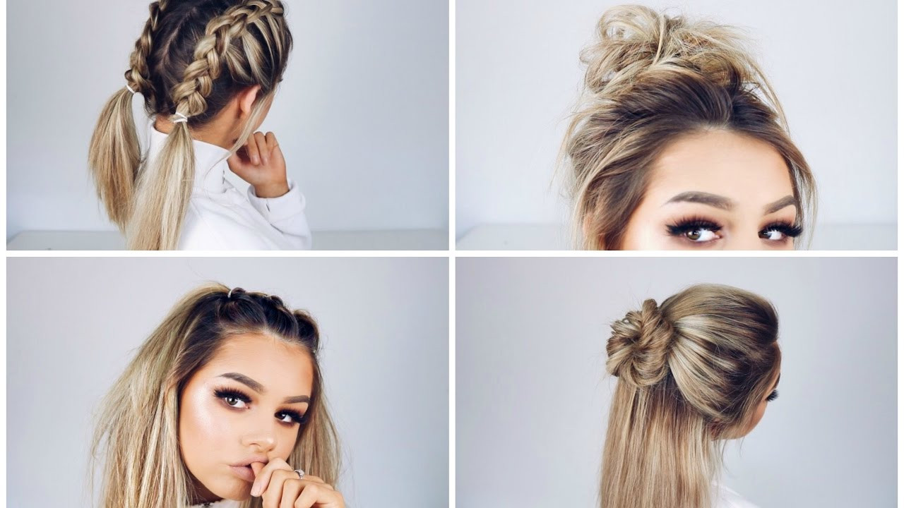 Good Easy Hairstyles
 QUICK AND EASY HAIRSTYLES